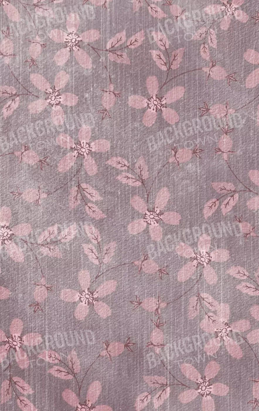Heather Floral 10X16 Ultracloth ( 120 X 192 Inch ) Backdrop