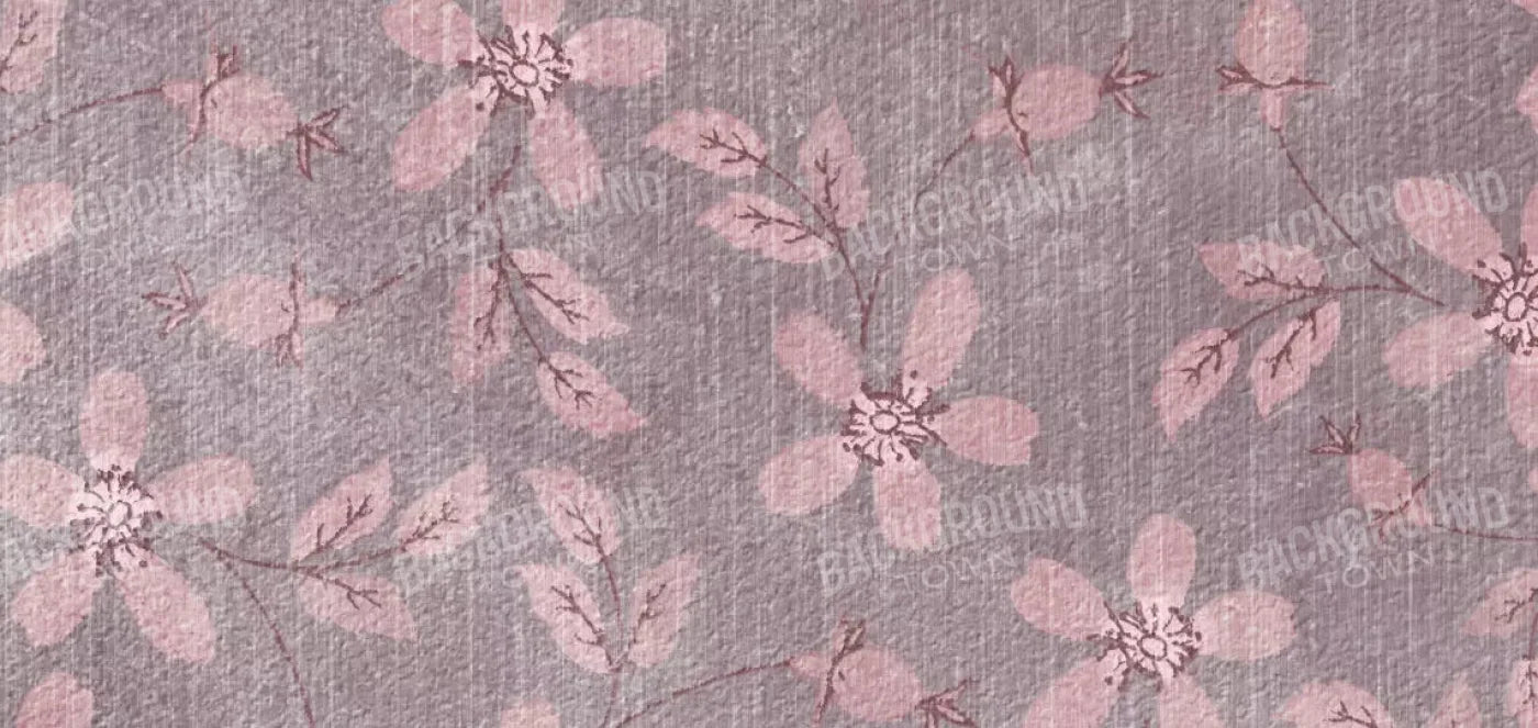 Heather Floral 16X8 Ultracloth ( 192 X 96 Inch ) Backdrop