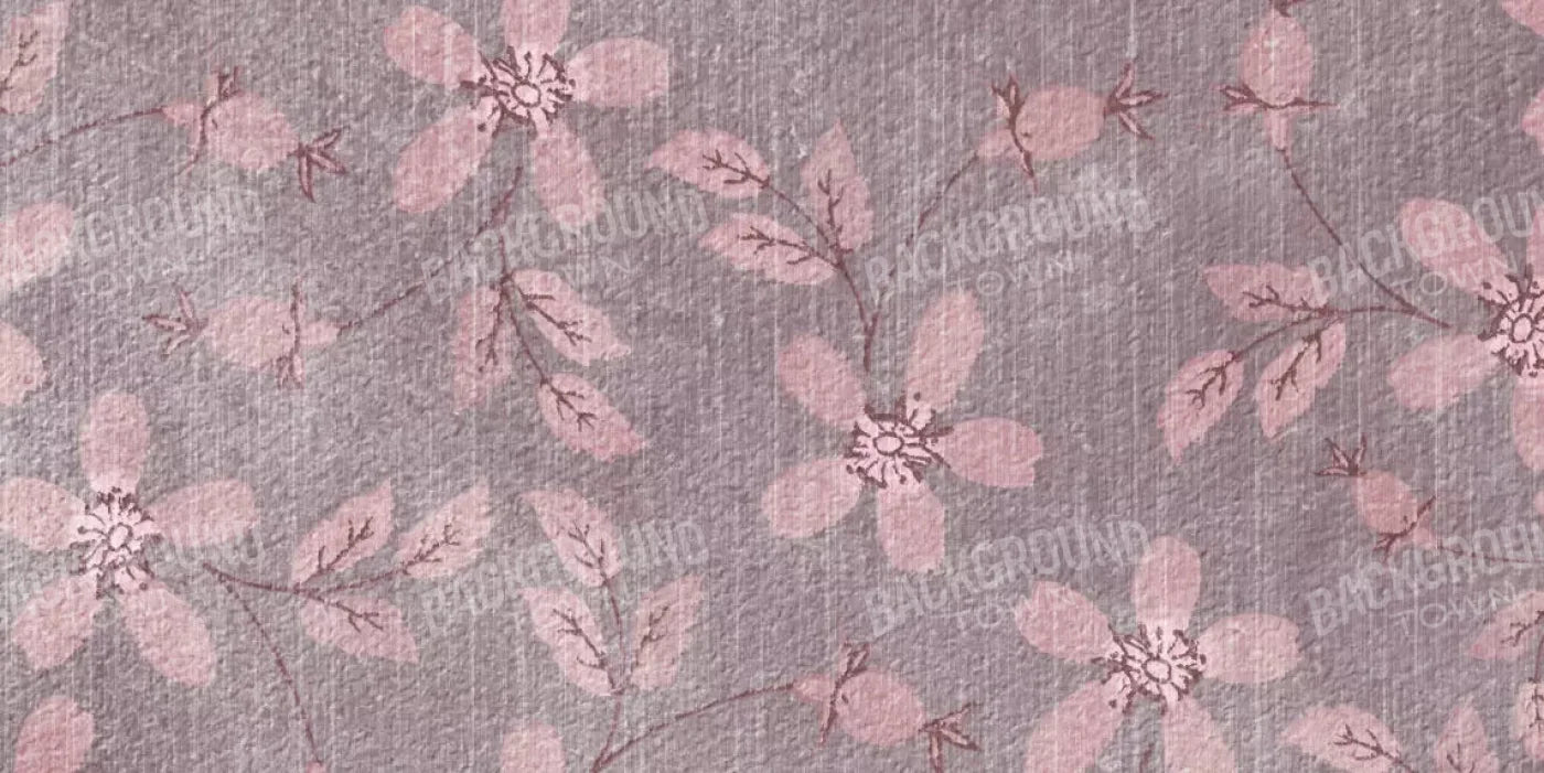 Heather Floral 20X10 Ultracloth ( 240 X 120 Inch ) Backdrop