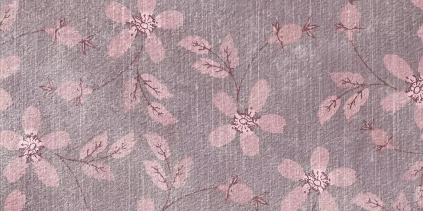 Heather Floral 20X10 Ultracloth ( 240 X 120 Inch ) Backdrop