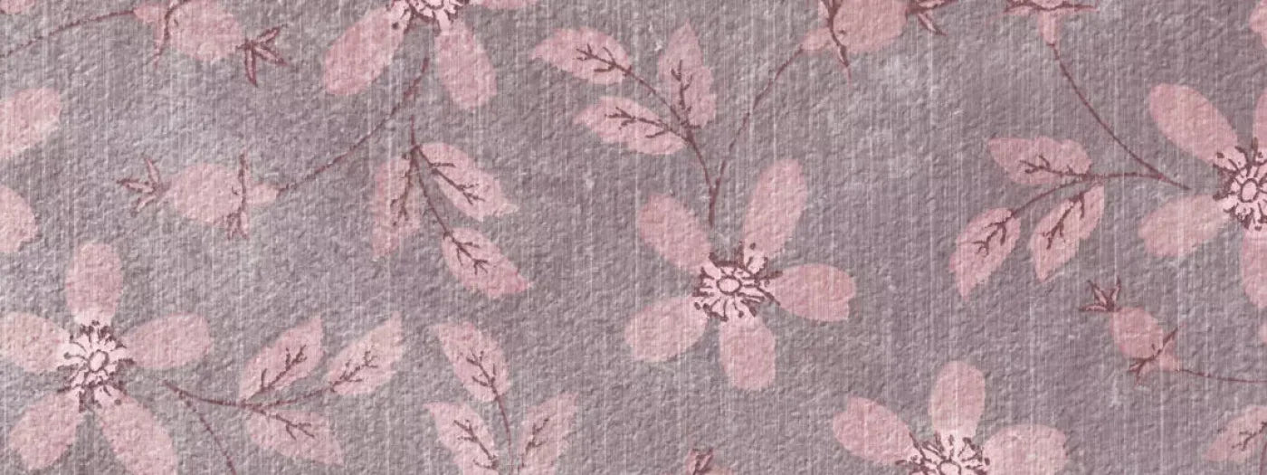 Heather Floral 20X8 Ultracloth ( 240 X 96 Inch ) Backdrop
