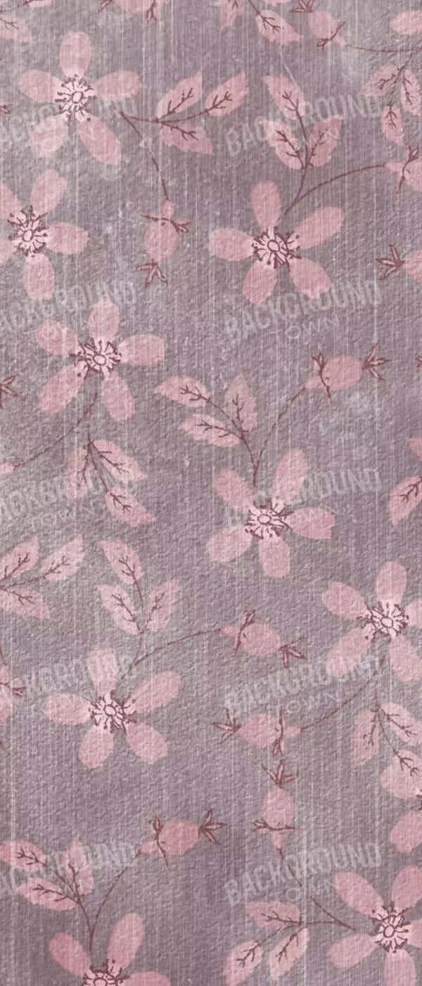 Heather Floral 5X12 Ultracloth For Westcott X-Drop ( 60 X 144 Inch ) Backdrop