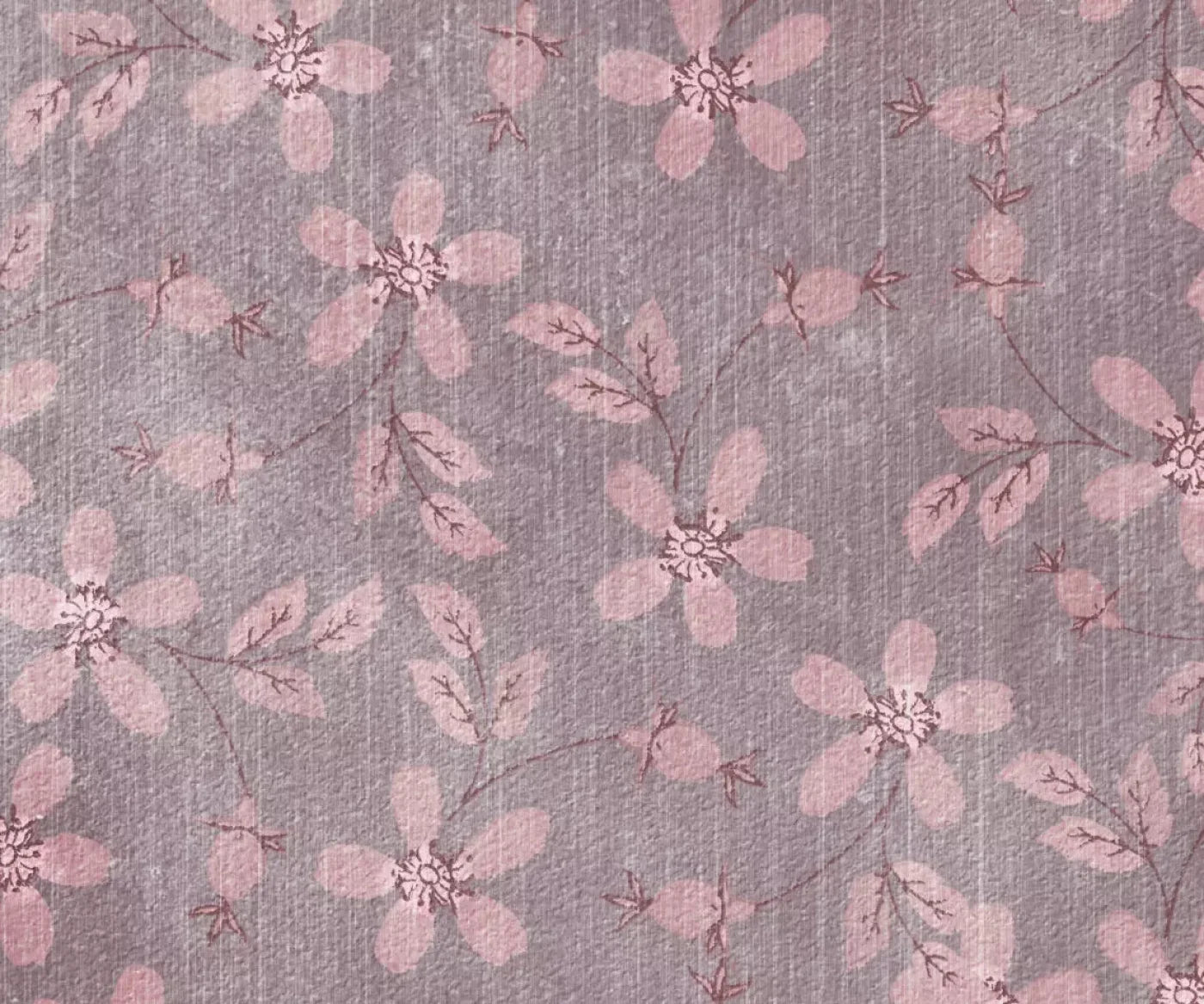 Heather Floral 5X42 Fleece ( 60 X 50 Inch ) Backdrop