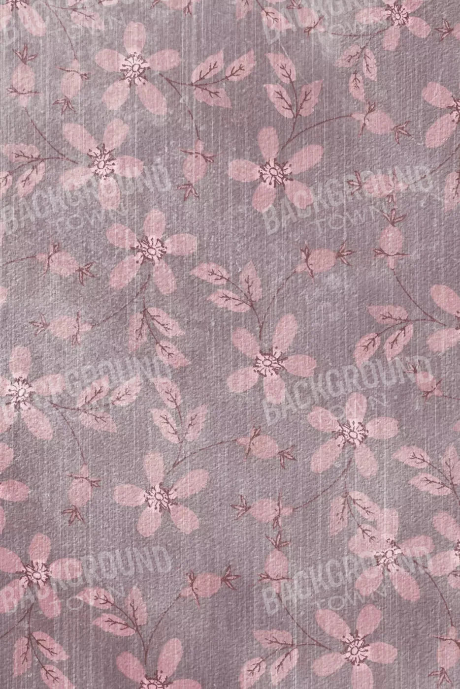 Heather Floral 5X8 Ultracloth ( 60 X 96 Inch ) Backdrop