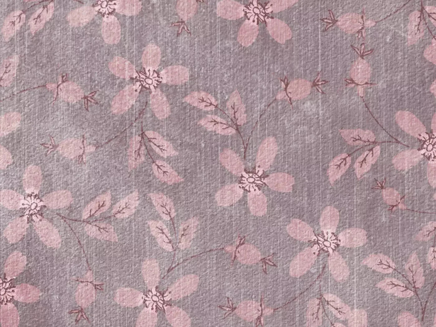 Heather Floral 68X5 Fleece ( 80 X 60 Inch ) Backdrop