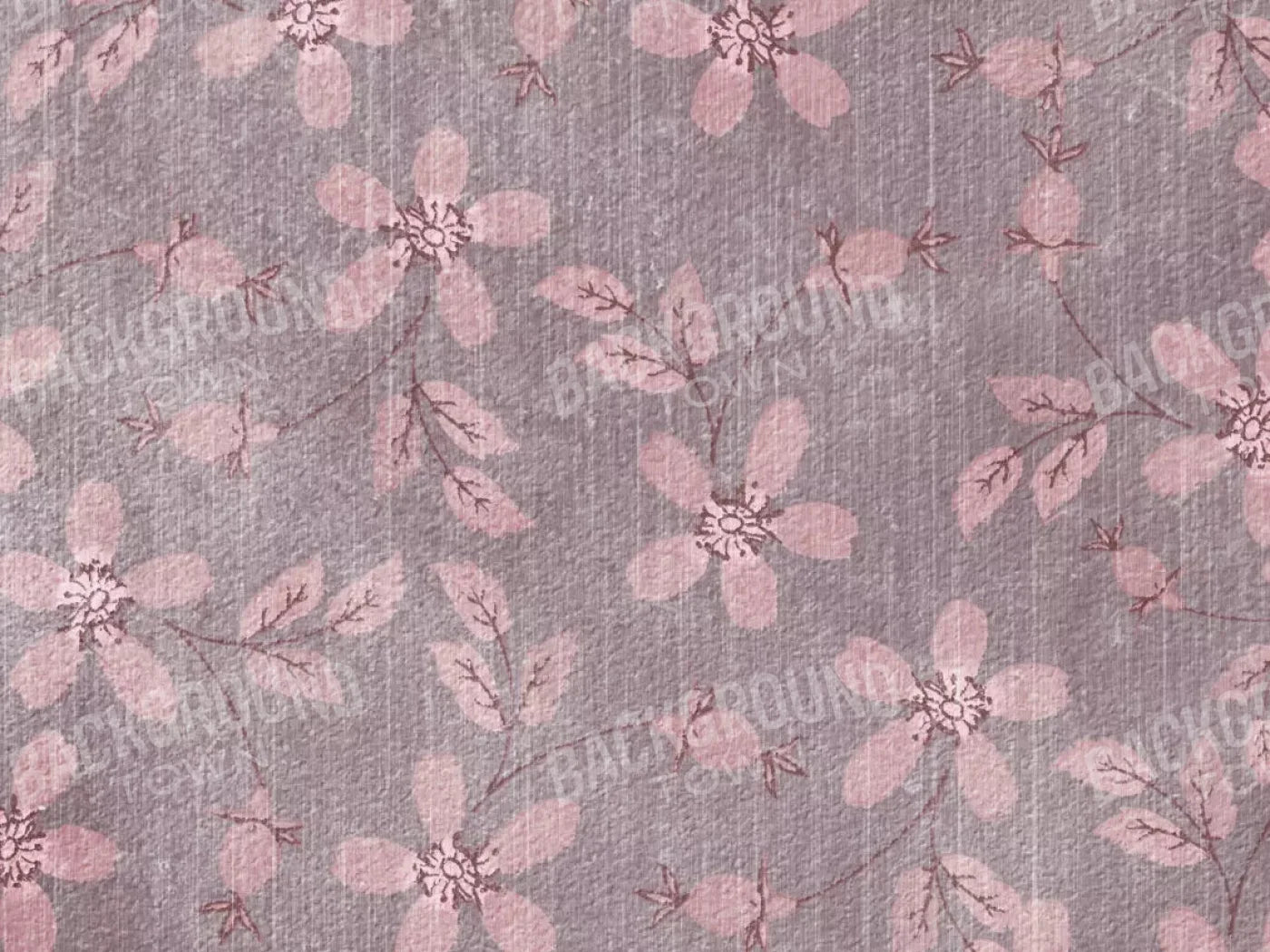 Heather Floral 7X5 Ultracloth ( 84 X 60 Inch ) Backdrop