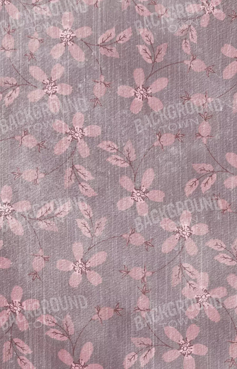 Heather Floral 8X12 Ultracloth ( 96 X 144 Inch ) Backdrop