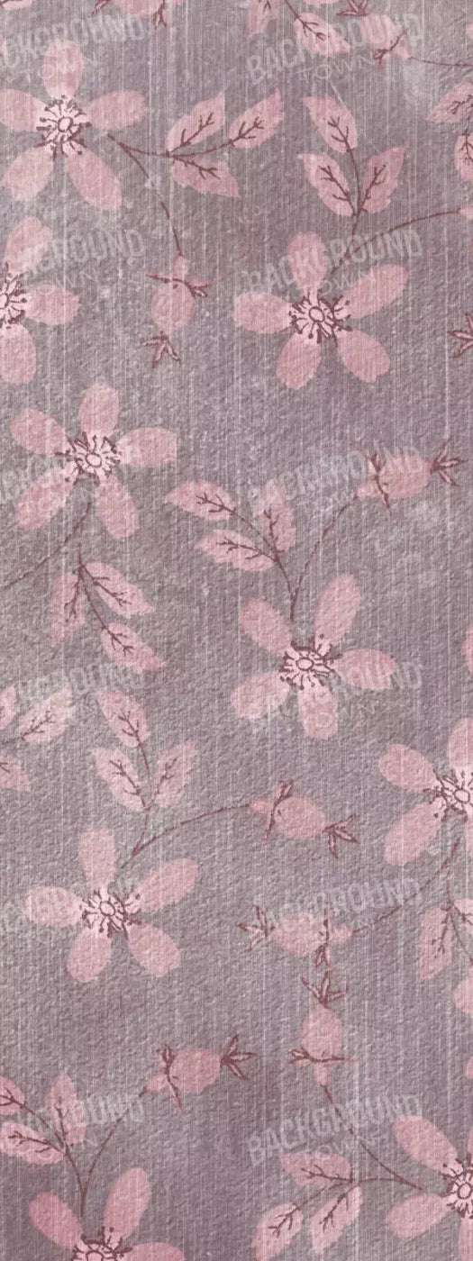 Heather Floral 8X20 Ultracloth ( 96 X 240 Inch ) Backdrop