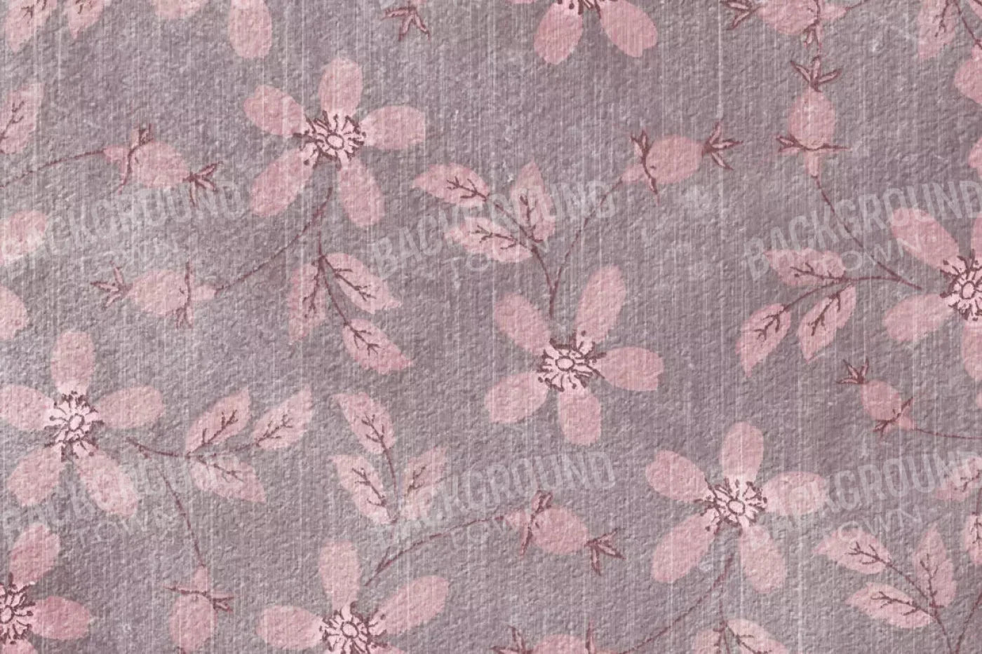 Heather Floral 8X5 Ultracloth ( 96 X 60 Inch ) Backdrop