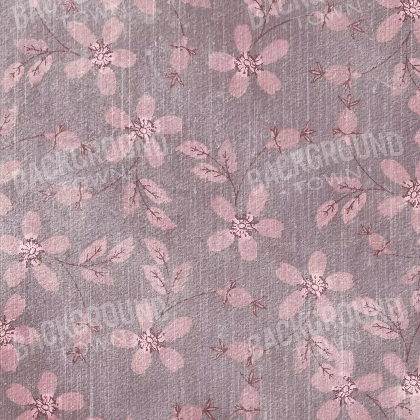 Heather Floral 8X8 Fleece ( 96 X Inch ) Backdrop