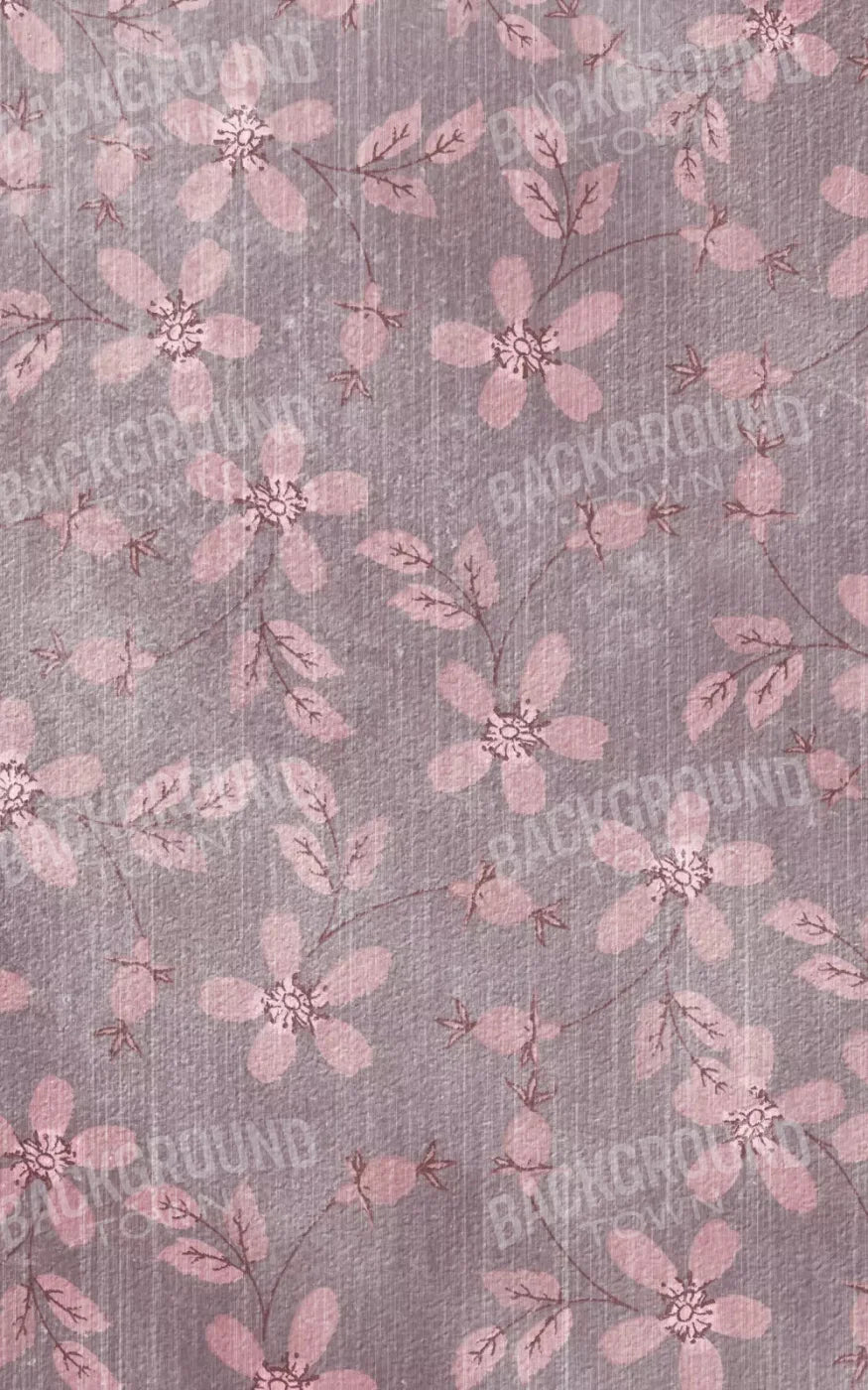 Heather Floral 9X14 Ultracloth ( 108 X 168 Inch ) Backdrop