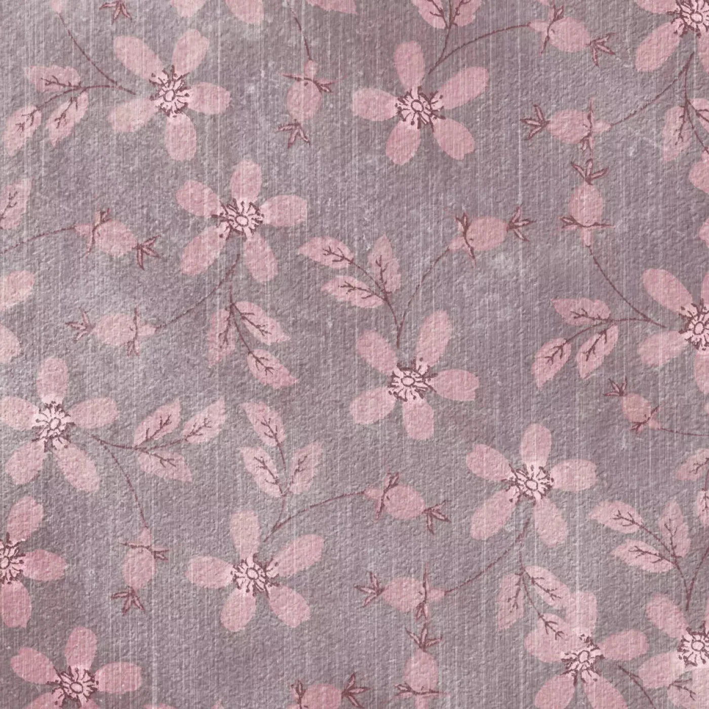 Heather Floral 5X5 Rubbermat Floor ( 60 X Inch ) Backdrop