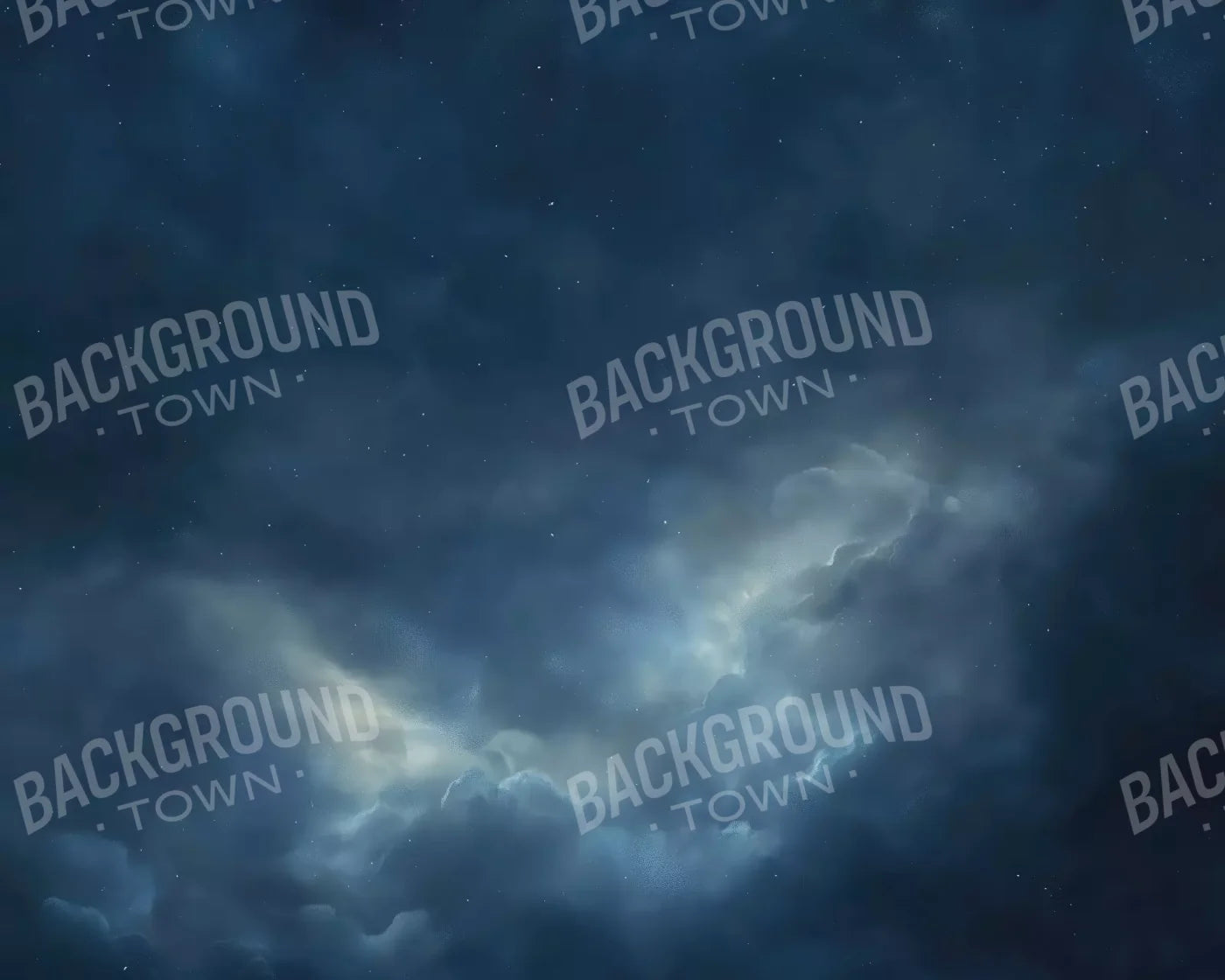 Heavenly Stormy Sky 10’X8’ Fleece (120 X 96 Inch) Backdrop