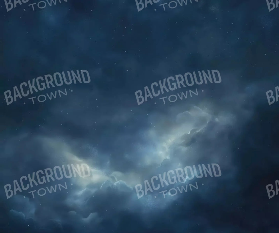 Heavenly Stormy Sky 5’X4’2 Fleece (60 X 50 Inch) Backdrop