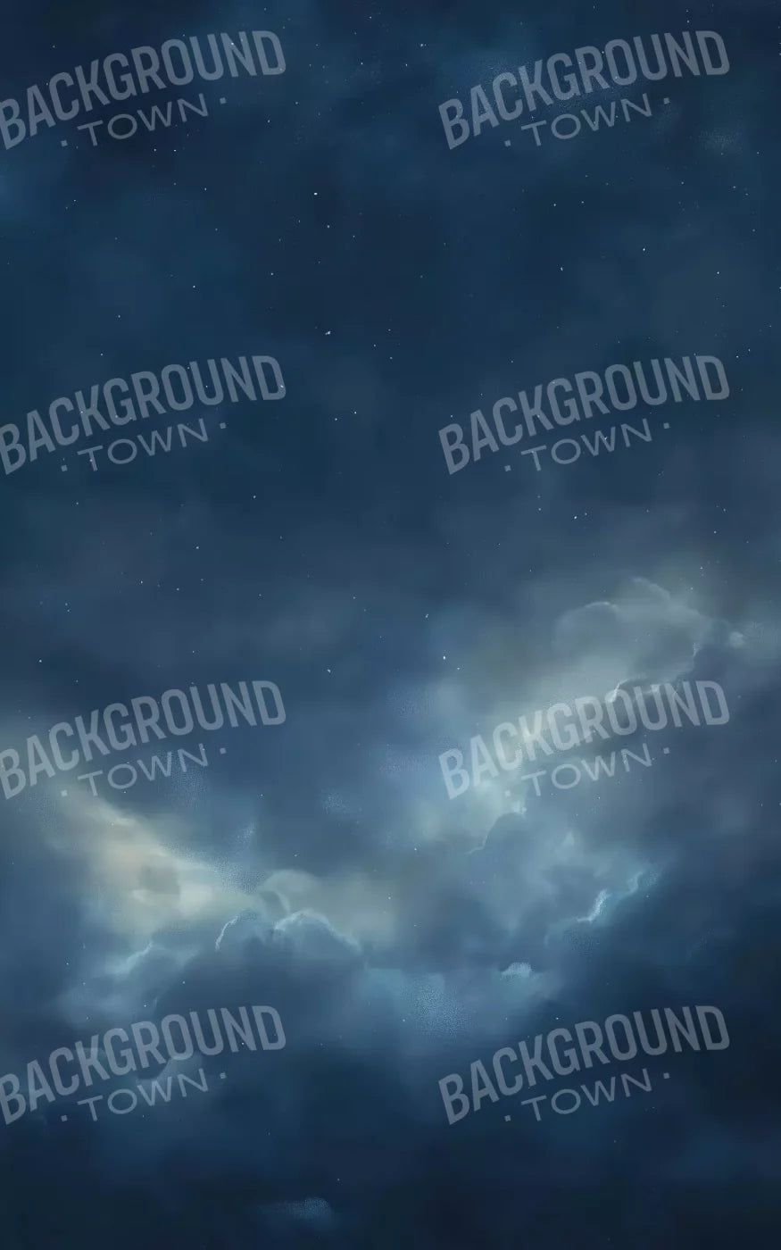 Heavenly Stormy Sky 5’X8’ Ultracloth (60 X 96 Inch) Backdrop