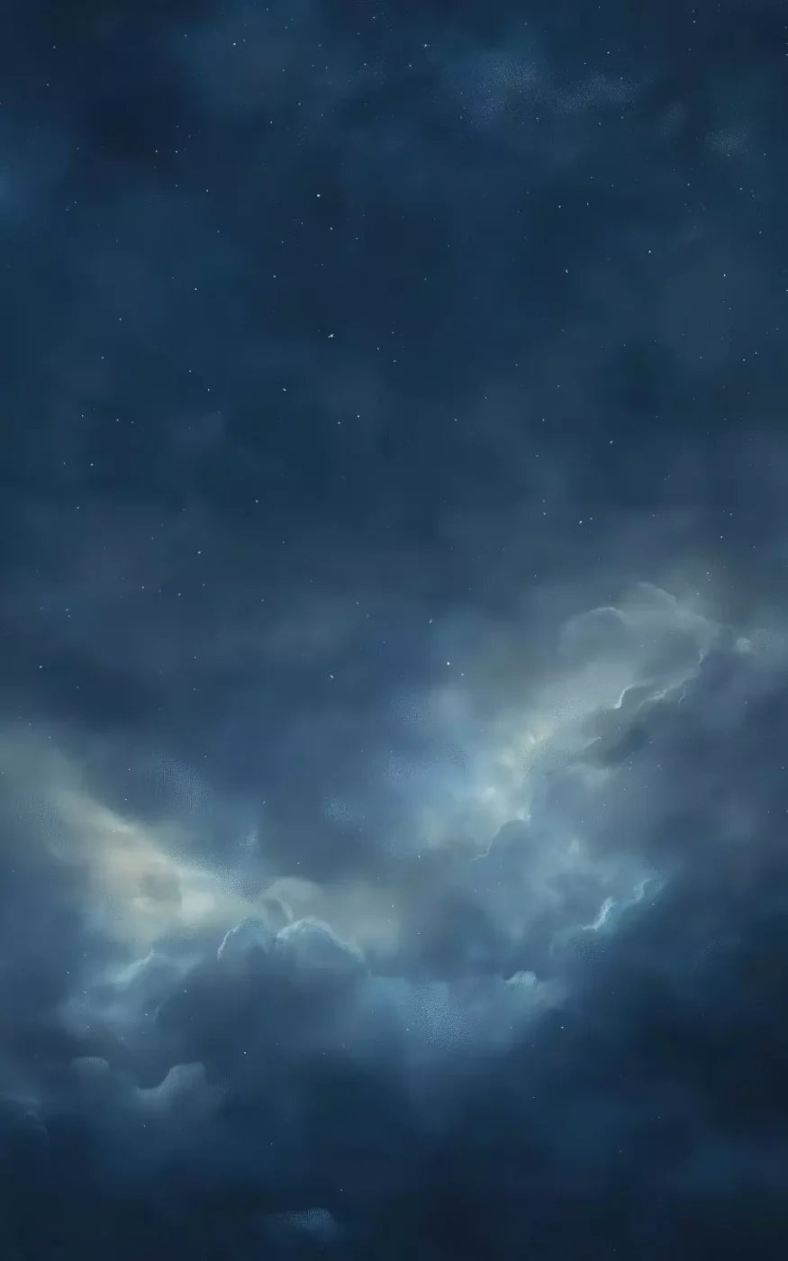 Heavenly Stormy Sky 5’X8’ Ultracloth (60 X 96 Inch) Backdrop