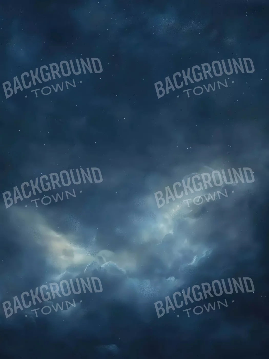 Heavenly Stormy Sky 6’X8’ Fleece (72 X 96 Inch) Backdrop