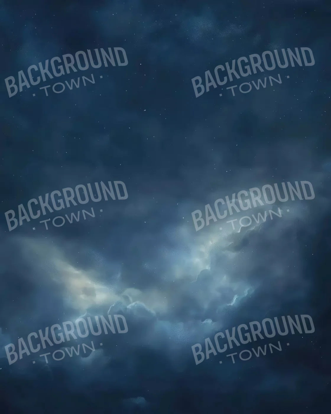 Heavenly Stormy Sky 8’X10’ Fleece (96 X 120 Inch) Backdrop