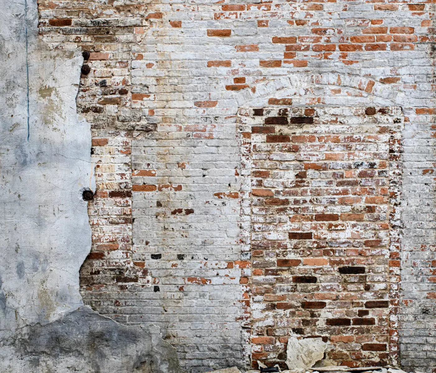 Heavily Painted Brick 12X10 Ultracloth ( 144 X 120 Inch ) Backdrop