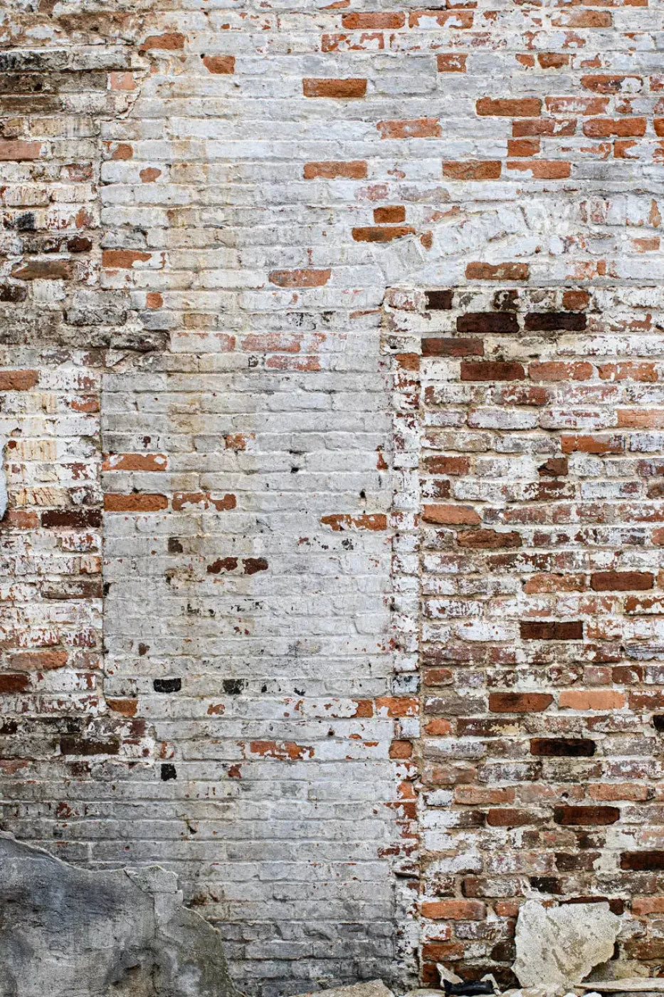 Heavily Painted Brick Backdrop