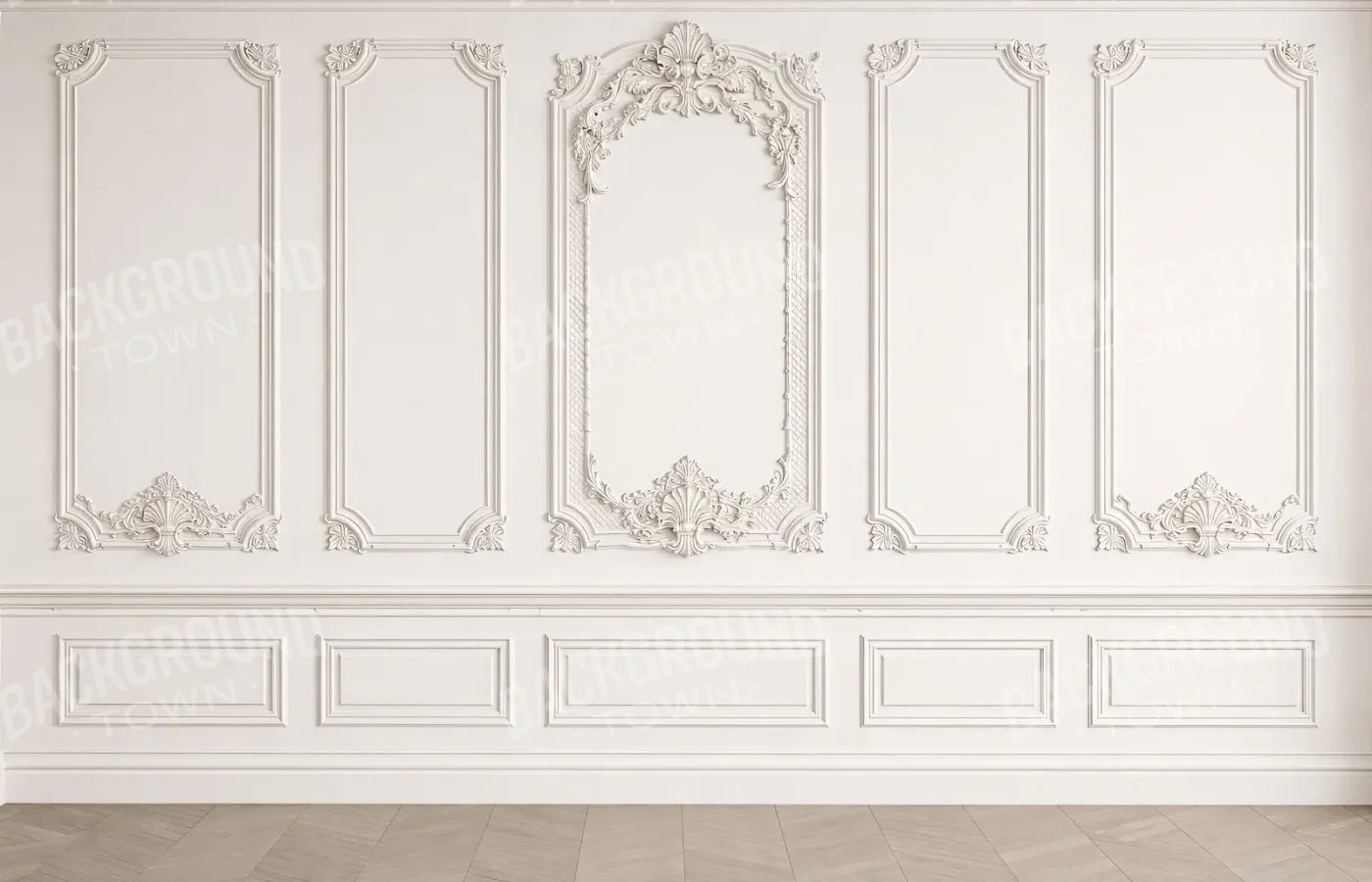 Heirloom White Wall 14’x9’ UltraCloth (168 x 108 inch) Backdrop