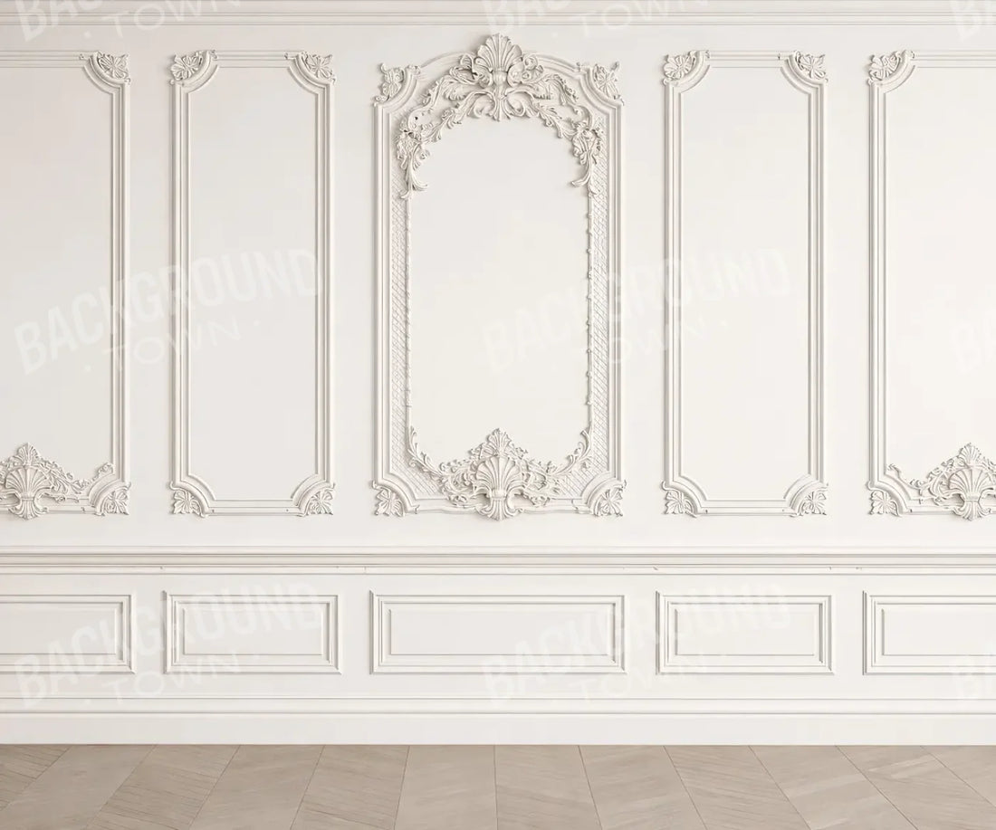 Heirloom White Wall 5’x4’2 Fleece (60 x 50 inch) Backdrop