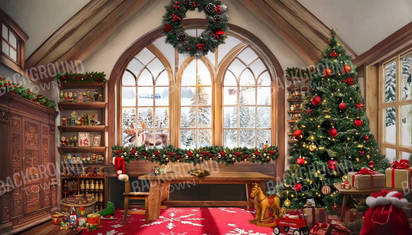 Hidden Holiday Classics 14’x8’ UltraCloth (168 x 96 inch) Backdrop