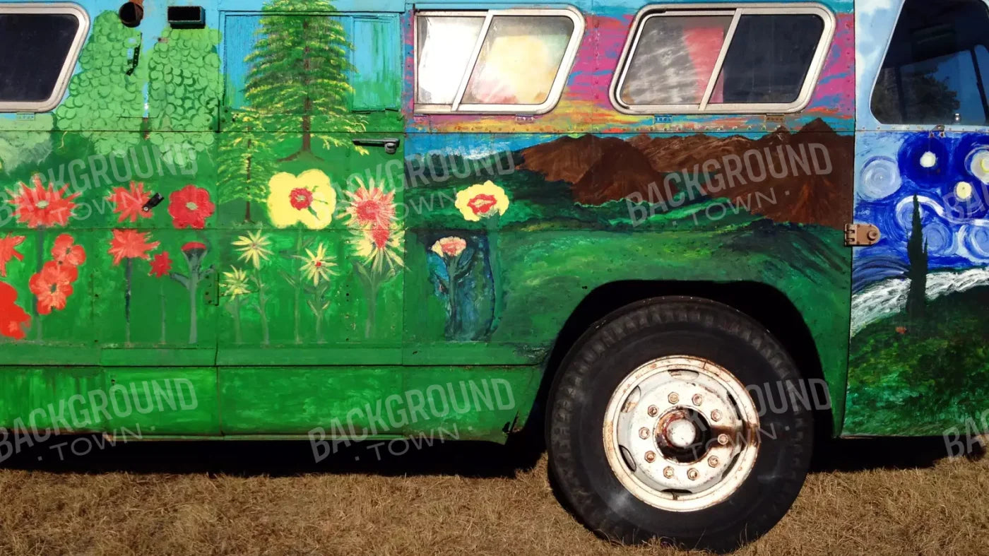 Hill City Transport 14’X8’ Ultracloth (168 X 96 Inch) Backdrop