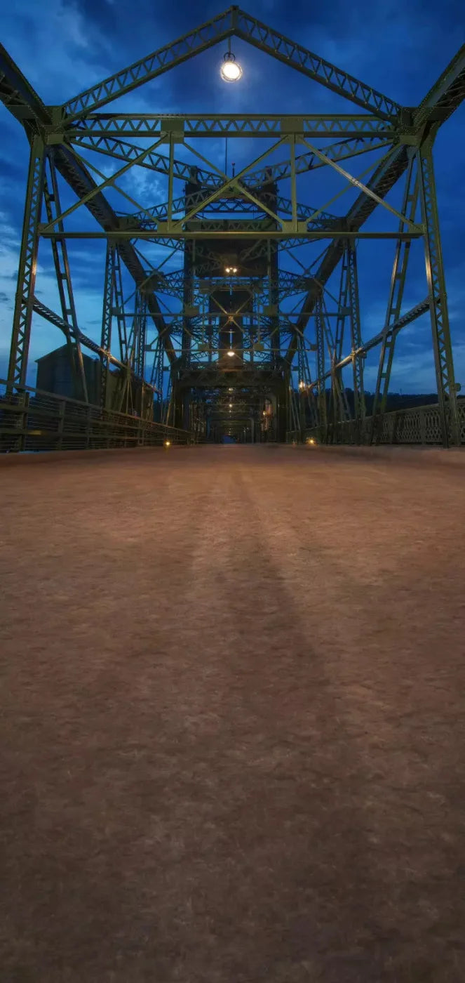 Historic Bridge 8X16 Ultracloth ( 96 X 192 Inch ) Backdrop