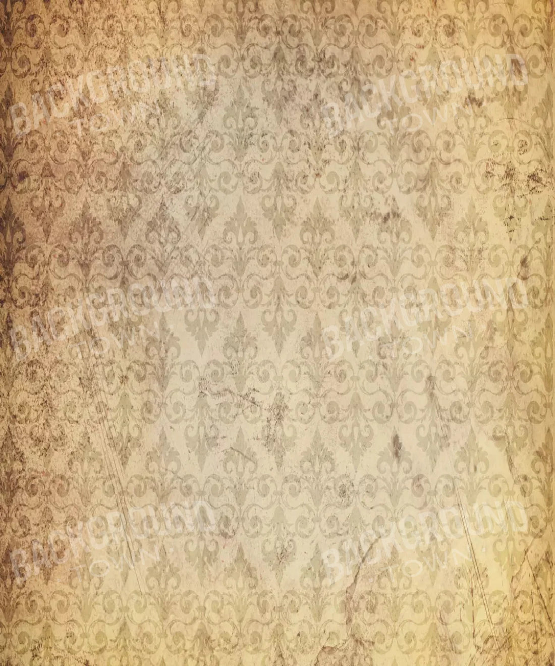 Beige Damask Backdrop for Photography