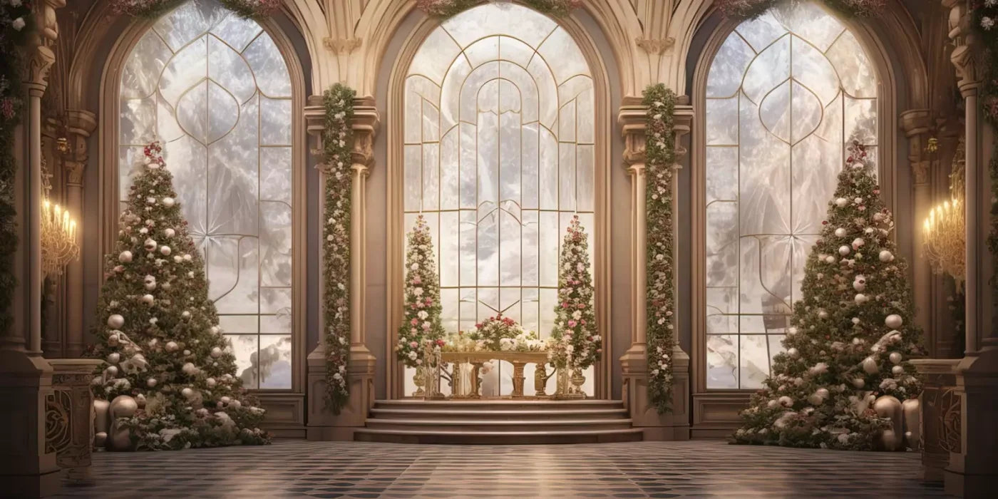 Holiday Ballroom 20’X10’ Ultracloth (240 X 120 Inch) Backdrop