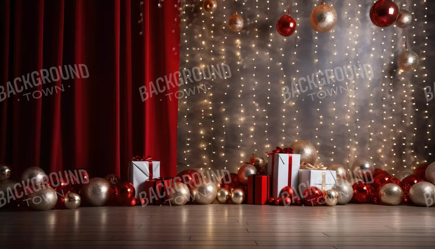 Holiday Party Ii 14’X8’ Ultracloth (168 X 96 Inch) Backdrop