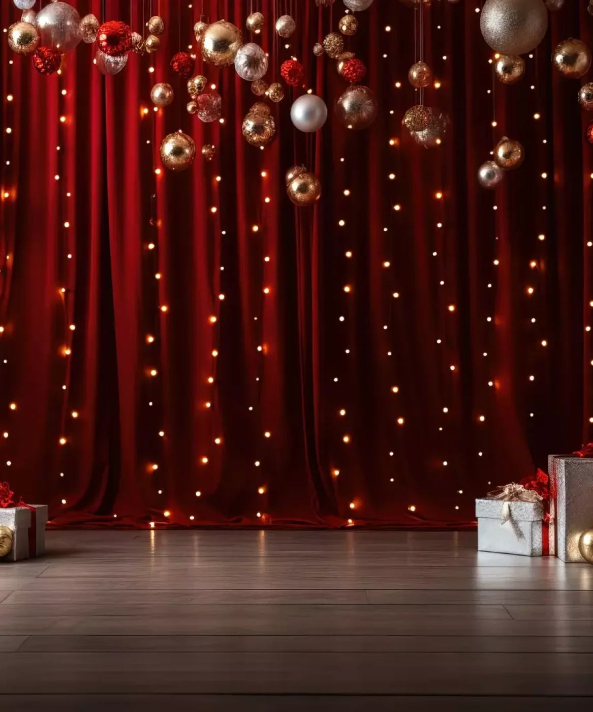 Holiday Party I 10’X12’ Ultracloth (120 X 144 Inch) Backdrop