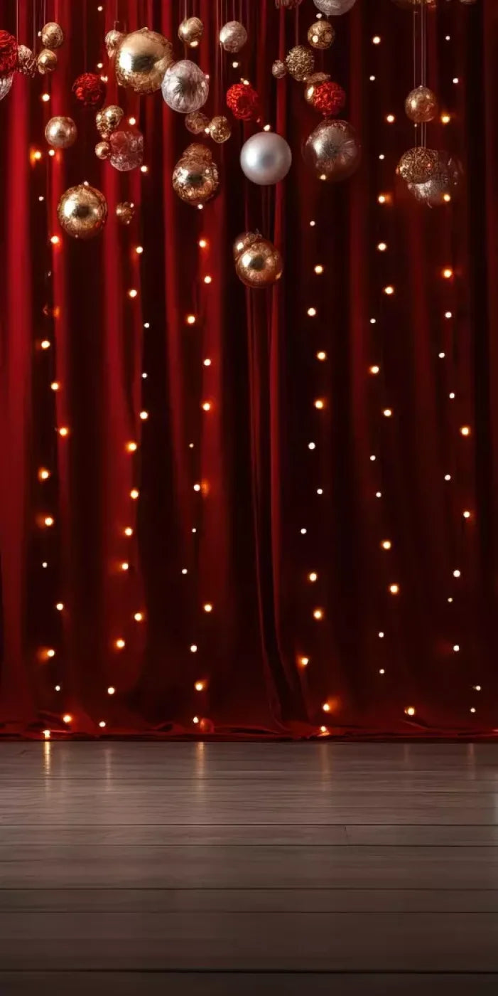 Holiday Party I 8’X16’ Ultracloth (96 X 192 Inch) Backdrop