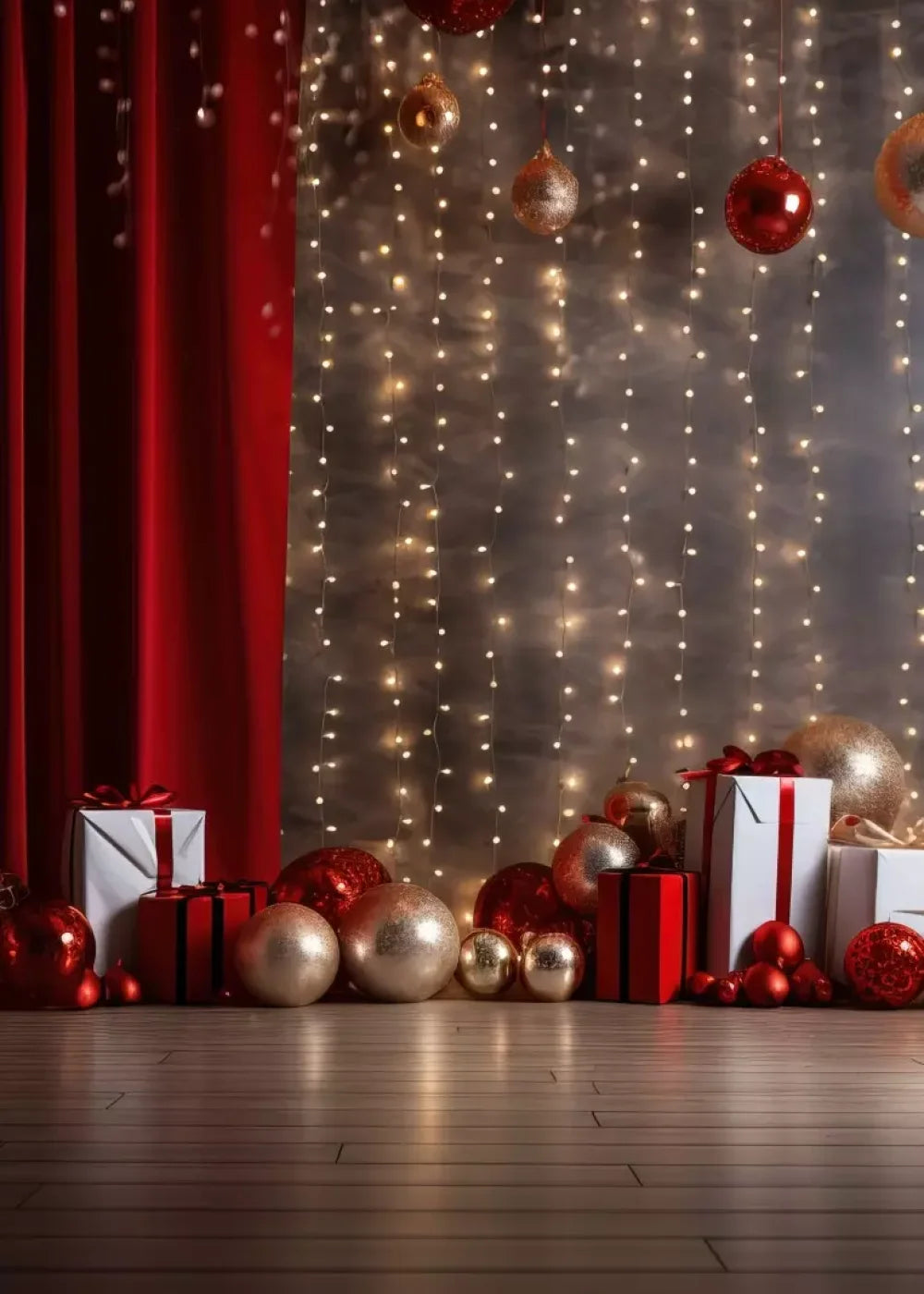 Holiday Party Ii 5’X7’ Ultracloth (60 X 84 Inch) Backdrop