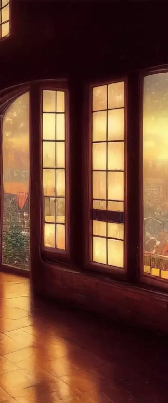 Holiday Train Station 5’X12’ Ultracloth For Westcott X-Drop (60 X 144 Inch) Backdrop