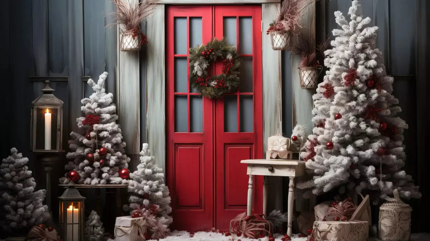 Home For Christmas Ii 14X8 Ultracloth ( 168 X 96 Inch ) Backdrop