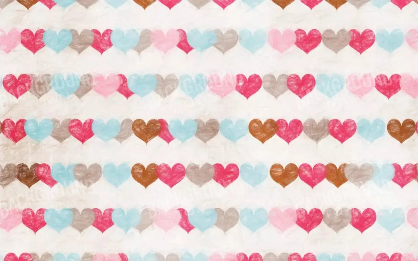 Hope Hearts 14X9 Ultracloth ( 168 X 108 Inch ) Backdrop