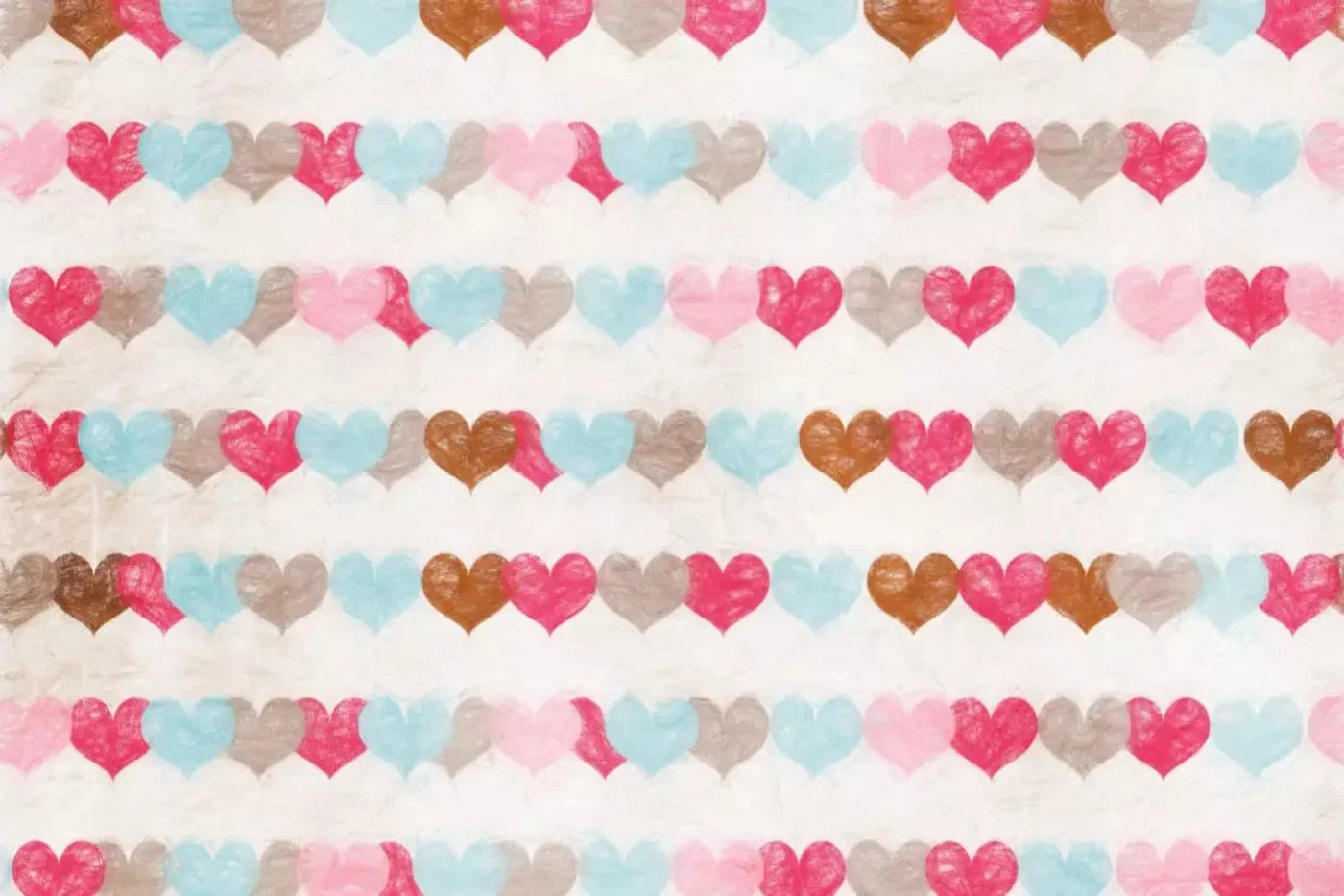 Hope Hearts 5X4 Rubbermat Floor ( 60 X 48 Inch ) Backdrop