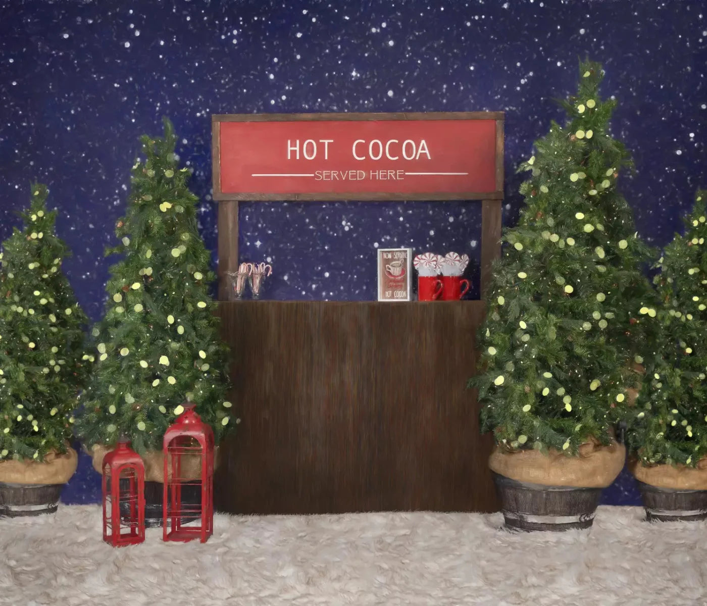 Hot Cocoa 12X10 Ultracloth ( 144 X 120 Inch ) Backdrop