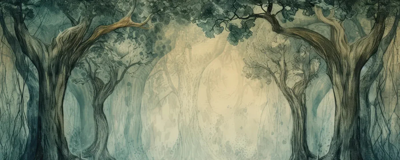 Hundred Acre Wood 20’x8’ UltraCloth (240 x 96 inch) Backdrop