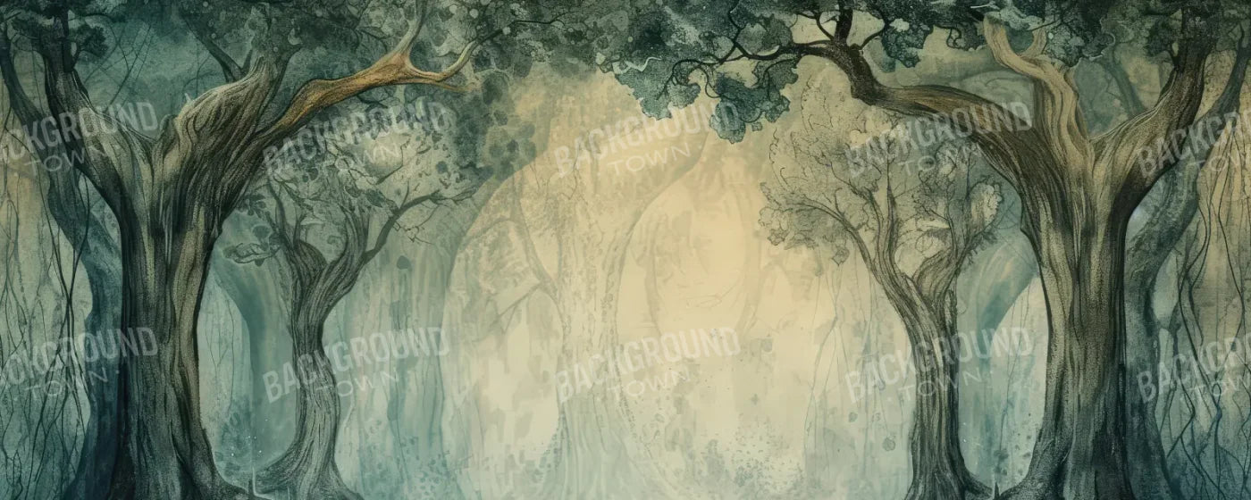 Hundred Acre Wood 20’x8’ UltraCloth (240 x 96 inch) Backdrop
