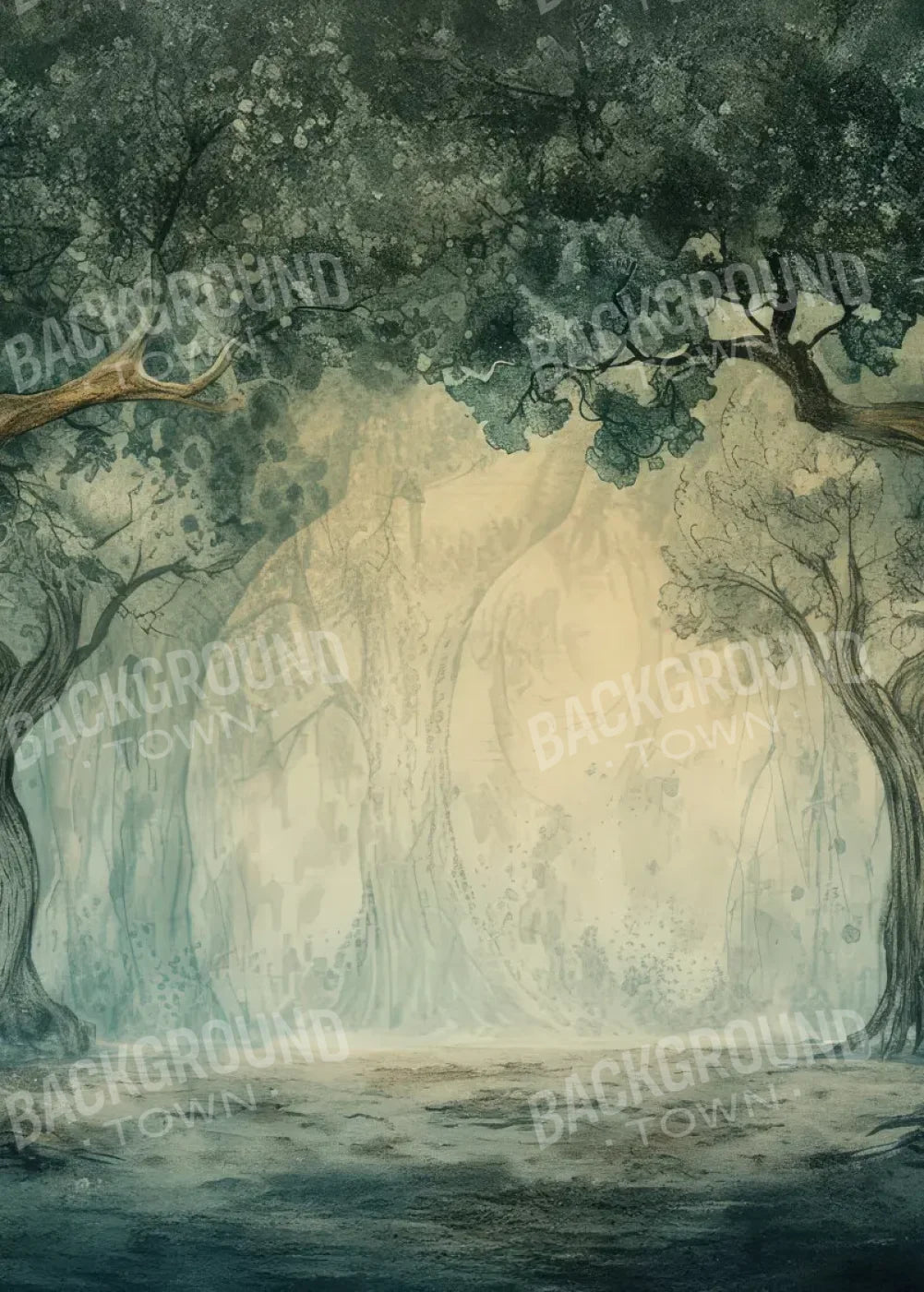 Hundred Acre Wood 5’x7’ UltraCloth (60 x 84 inch) Backdrop
