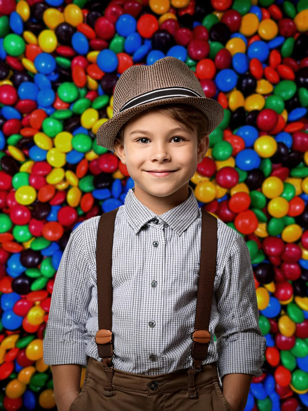 I Want Candy Backdrop