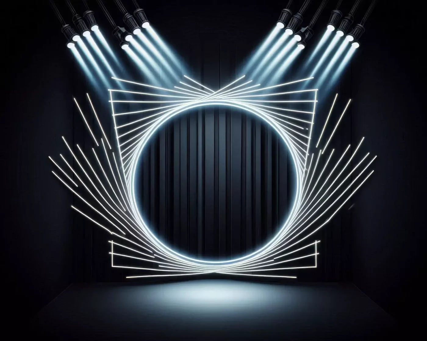 Illuminated Portal 10’X8’ Fleece (120 X 96 Inch) Backdrop
