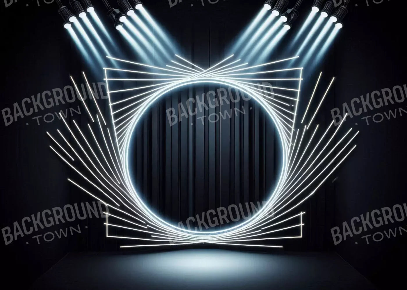 Illuminated Portal 7’X5’ Ultracloth (84 X 60 Inch) Backdrop