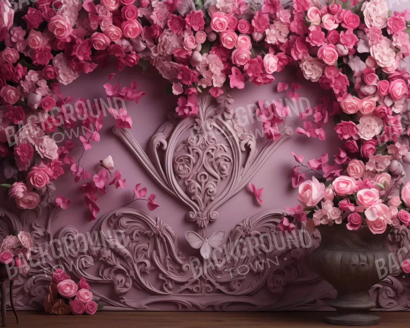 In Love I 10X8 Fleece ( 120 X 96 Inch ) Backdrop