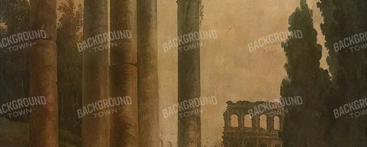 Roman Ruins 20’X8’ Ultracloth (240 X 96 Inch) Backdrop