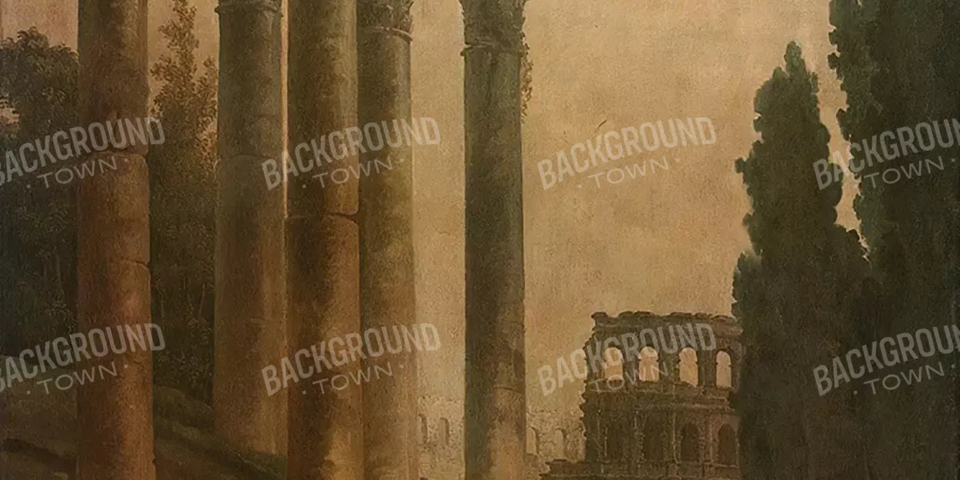 Roman Ruins 16’X8’ Ultracloth (192 X 96 Inch) Backdrop