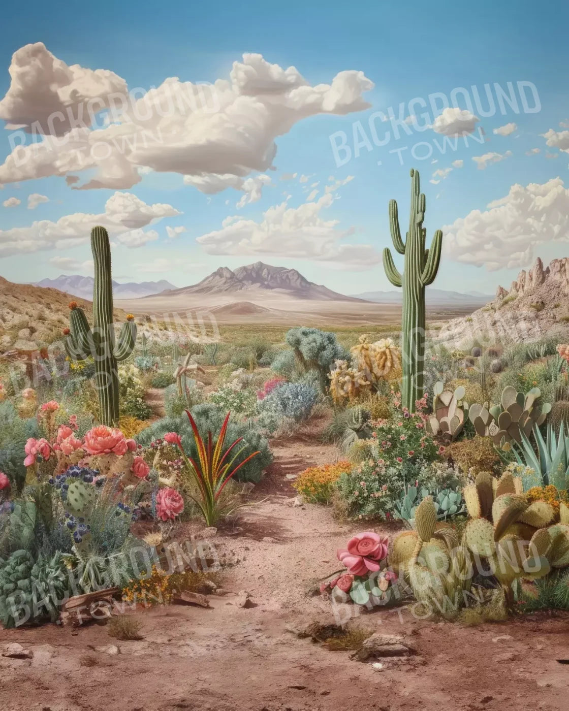 Somewhereinmexico 8’X6’ Fleece (96 X 72 Inch) Backdrop